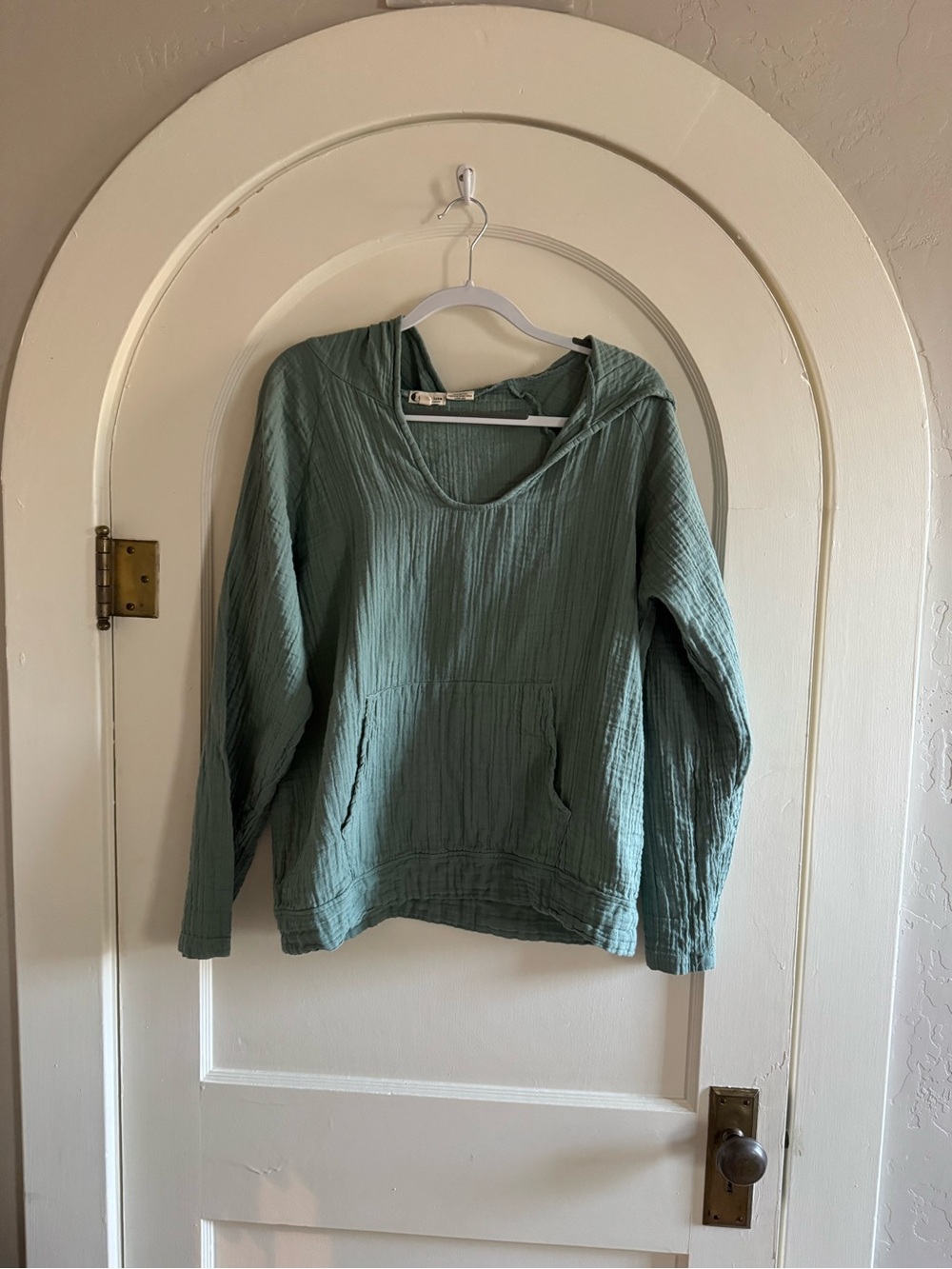Lotus and Luna Sage Green Women's Pullover Hoodie